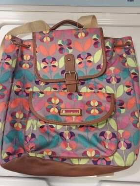 NWT Lily Bloom Floral Backpack